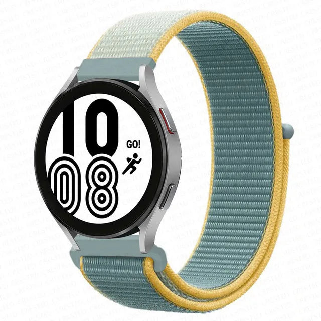 22mm 20mm Band for Samsung Galaxy Watch 7 FE 4 6 classic 5 Pro 3 active 2/correa Nylon Bracelet Huawei watch GT 2 3 pro 4 strap