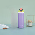 19/24/32oz Thermos Cup Fruit Mug Kids Straw Cup Vacuum Flasks Stainless Steel Travel Thermal Water Bottles