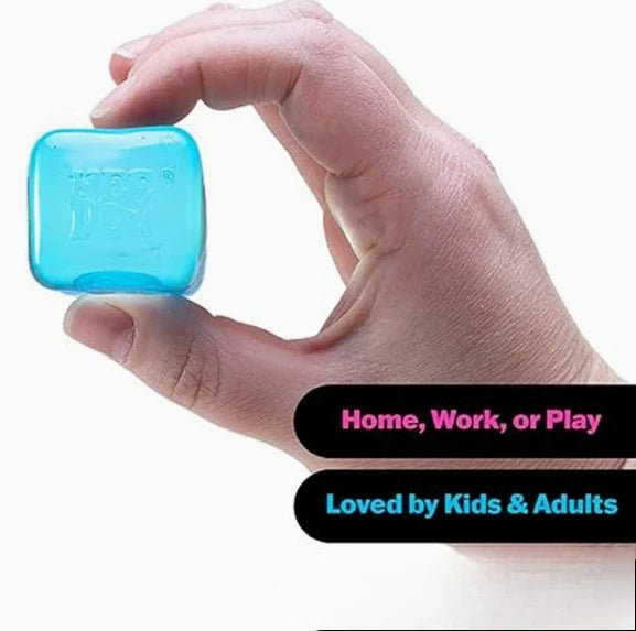 Schylling Needoh Nice Cube Sensory Fidget Cube Stress Relief Anxiety Sensory Tool for Focus ADHD & Calming Party Gifts