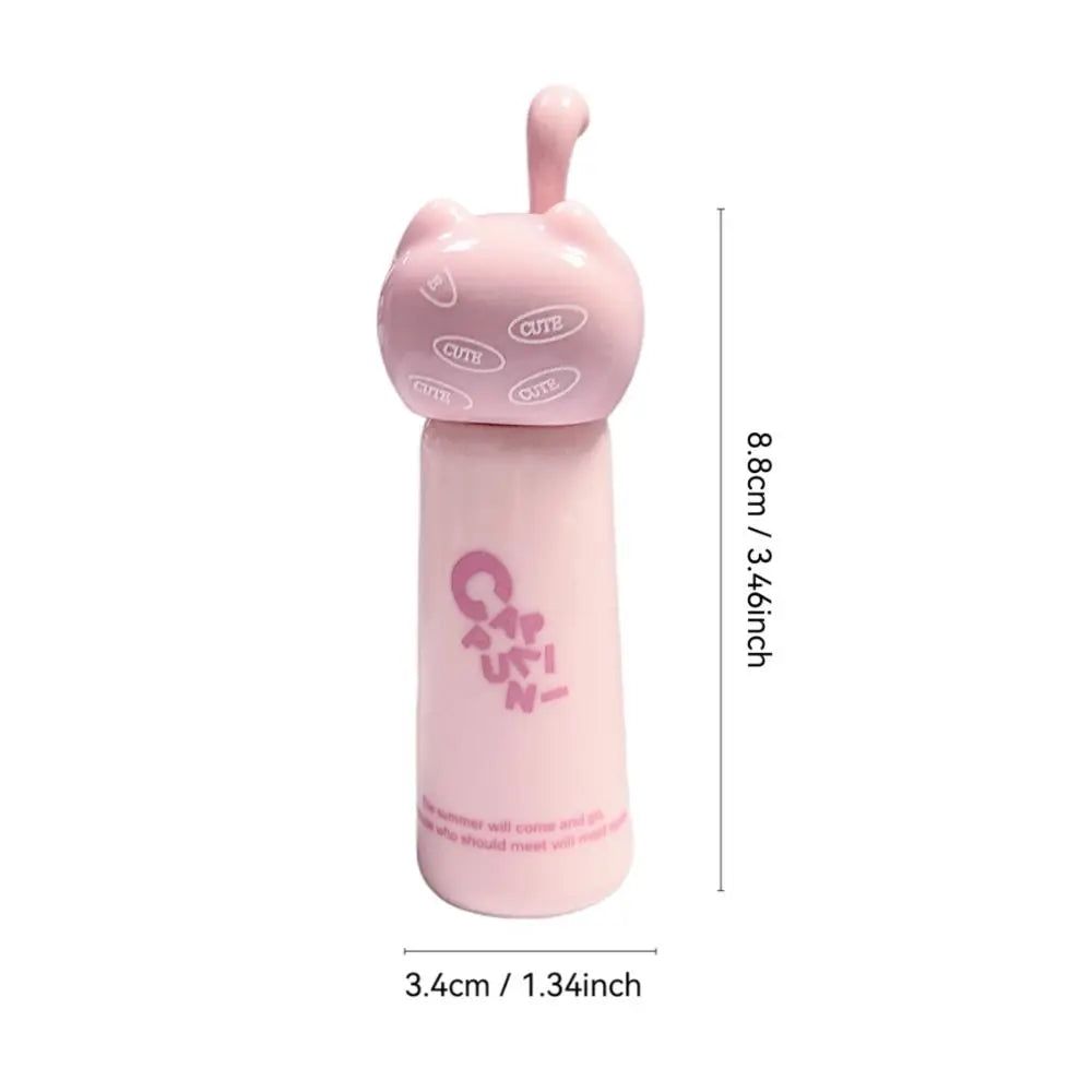 New Moisturizing Cat Lip Gloss Long Lasting Highly Pigmented Lip Stain 4 Shades Water Light Glossy Lip Makeup Beginners