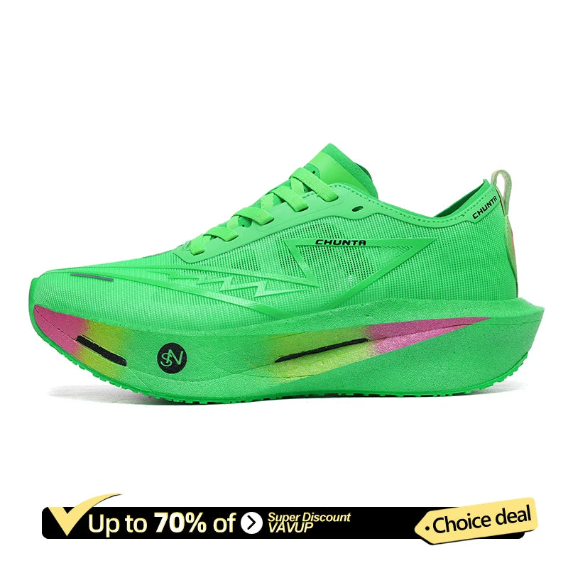 Men Running Shoes Carbon Board Speciality Sports Breathable Lightweight Women's Comfortable Athletic Chunta Sneakers