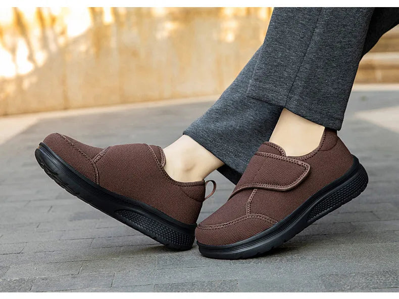 New Wide Toe Men's Barefoot Shoes Orthopedics Wide Feet Swollen Shoes Comfortable Diabetic Shoe Walking Shoes Men's Shoes