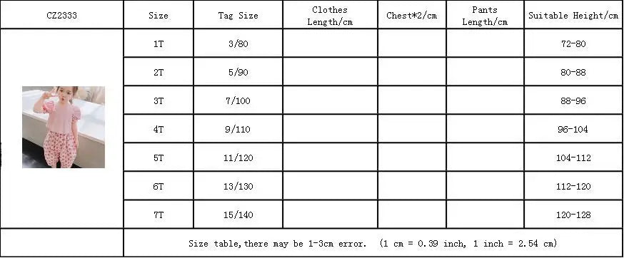 Summer Girls' Clothing Sets Fashionable Personality Backless Short Sleeves + Loose Cropped Pants Baby Kids Children Clothes Suit