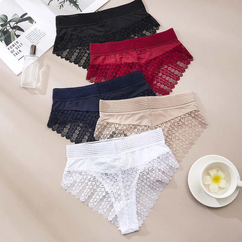 3PCS/set Sexy Brazilian Panties for Women Pants Sets Hot Ladies Underwear Female Lingerie Bra Bikini Solid Color Hollow Briefs