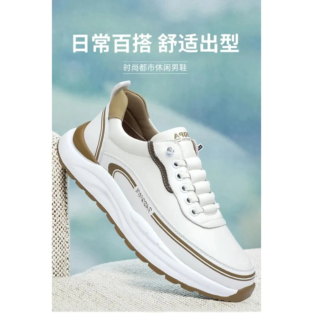 Flat shoes White Shoes Durable breathable abrasion resistance stainresistant sports leisure Soft elastic sole Support stability