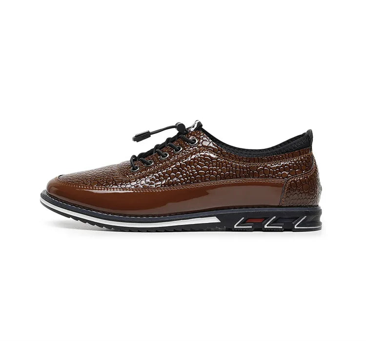 Men's Shoes Soft Bottom Soft Leather Casual Shoes New Spring Trendy Design Men's Footwear Men's Sports Shoe Zapatos Para Hombre