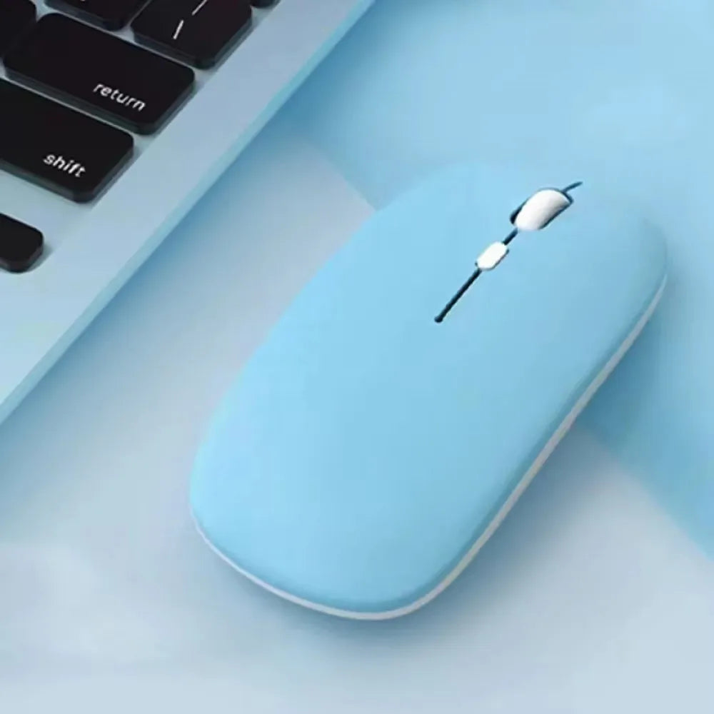 Bluetooth-compatible Mouse Wireless Mouse Silent Computer Mice Portable Working Gaming Mouse For Laptops iPad Tablet PC Computer
