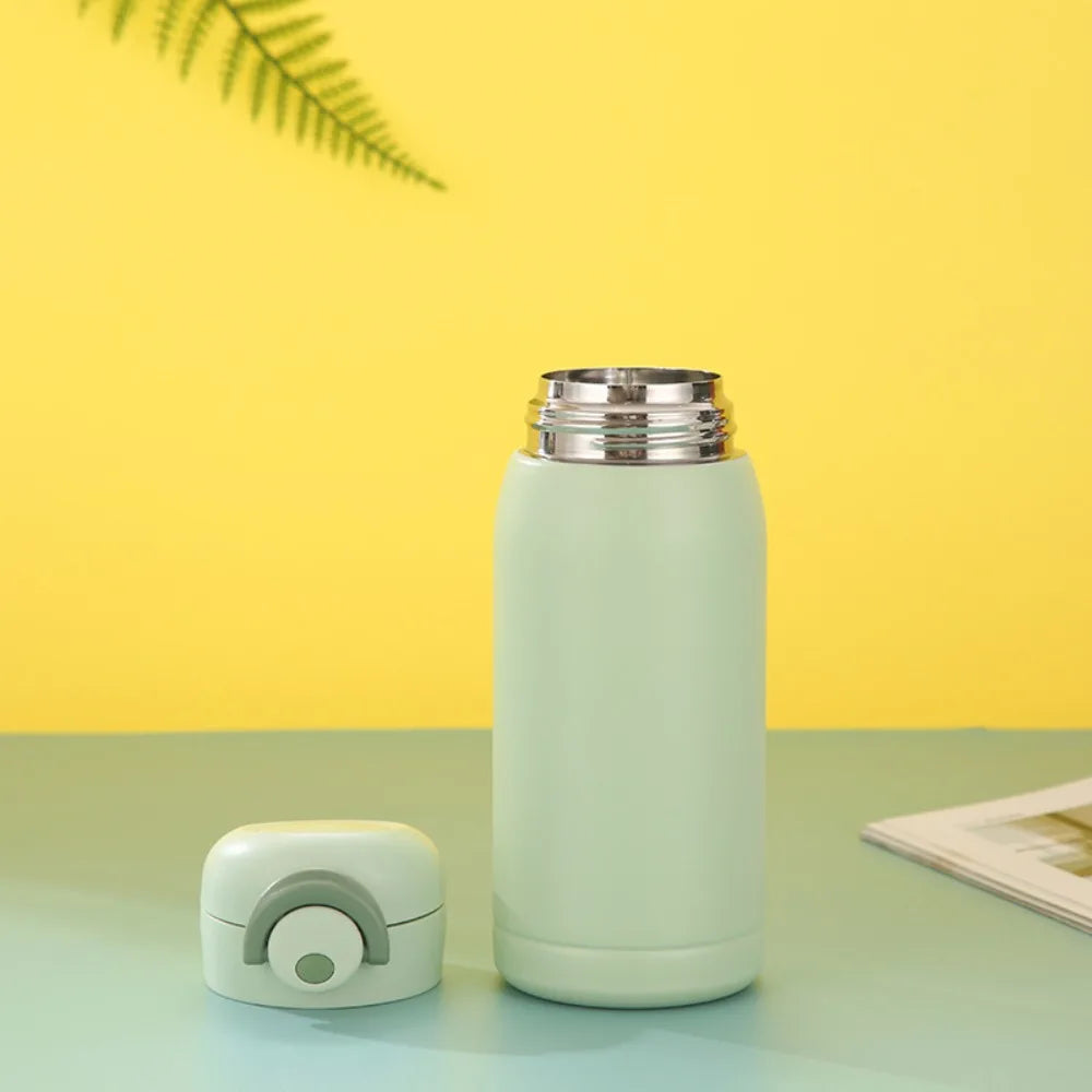 Mini Thermos Cup 220ml/320ml Stainless Steel Thermal Pocket Cup Coffee Mug Vacuum Flask Insulated Hot Water Bottle Kids Gift