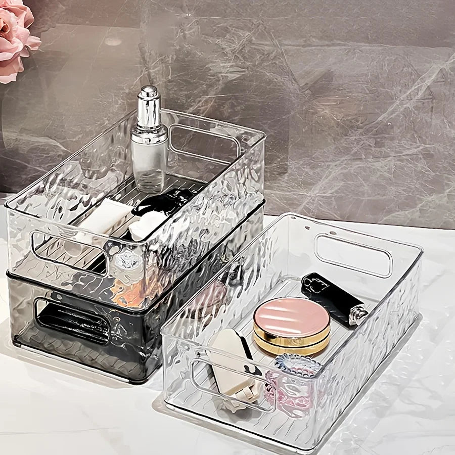 Top Quality Stackable Storage Box Acrylic Organize Cosmetic Organizer for Cosmetics and Beauty Products for Dressers, Bathrooms