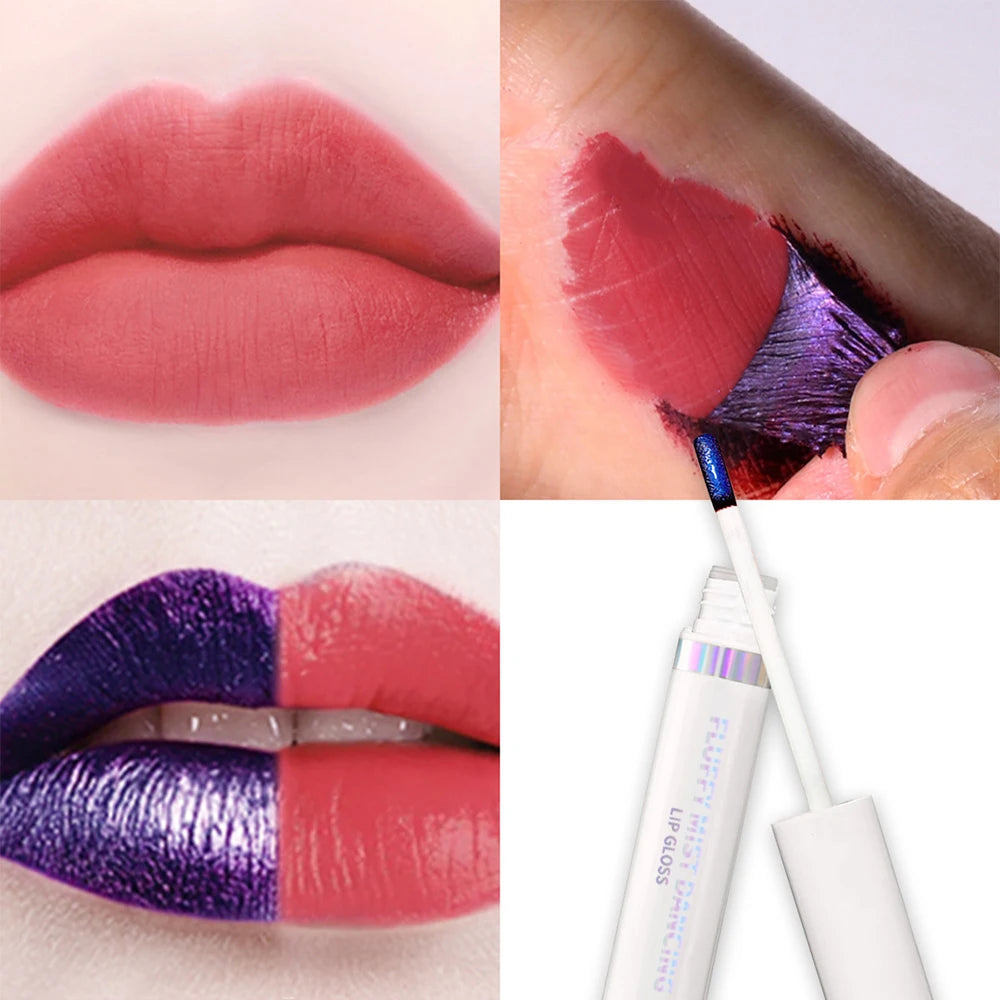 Non-stick Cup Cracking Lip Stain Wipe Off Pink Lip Tint Transfer Proof Lasting Peel Off Metallic Lip Mask Waterproof Cosmetics