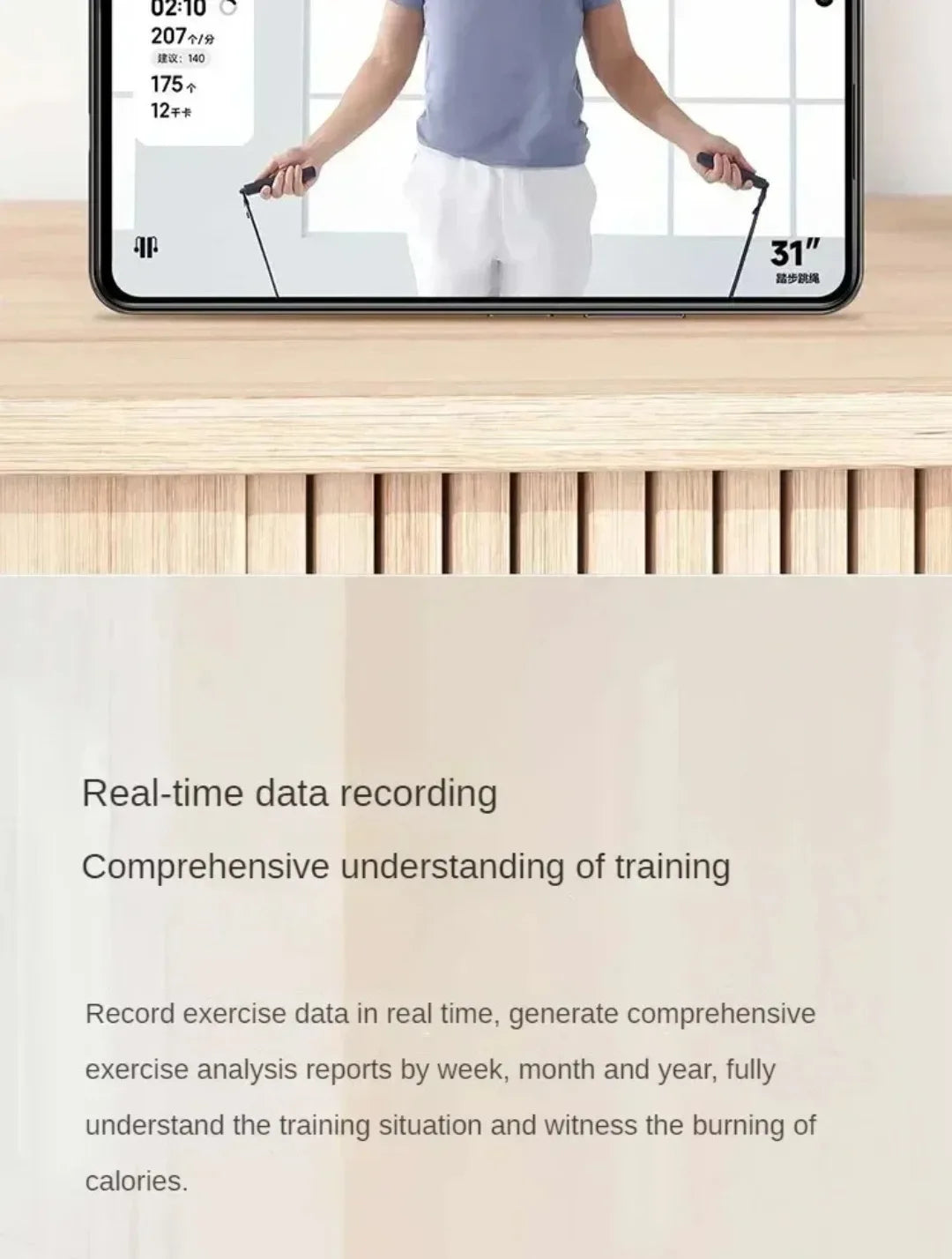 Original Mijia Smart Skipping Jump Rope XMSR-P803 Counter With Fit App Adjustable Calorie Calculation Sport Fitness Professional