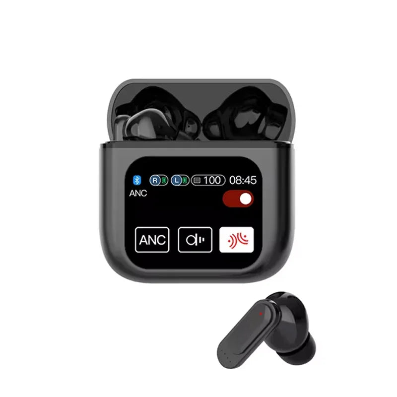 Bluetooth 5.4 Wireless Earphones LED Digital Display Gaming Headset Sport Headphones HiFi Sound Low Latency Earbuds
