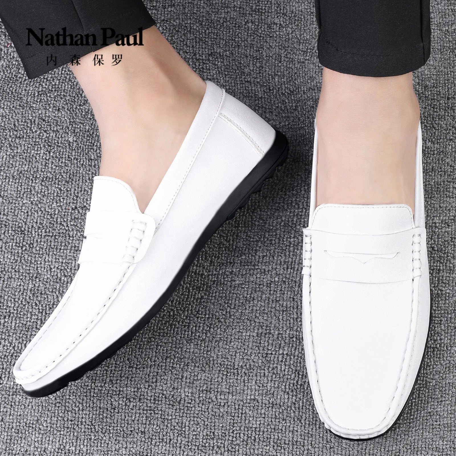 men's shoes new driving flat casual style men's shoes trendy fashion outdoor lazy loafers men's shoes