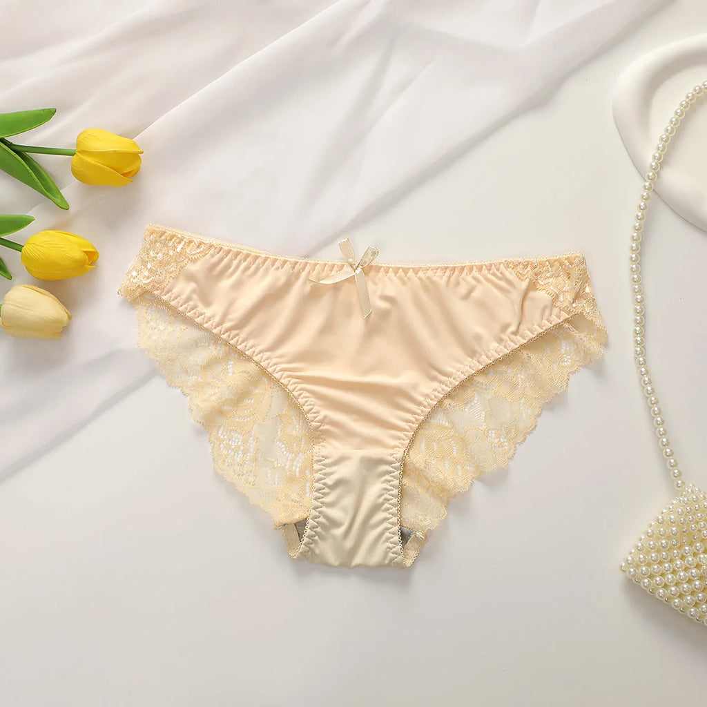 2Pieces Bras and Panty Sets Sexy Lace Transparent Floral Clothing Underwire Push Up Lingeries For Woman