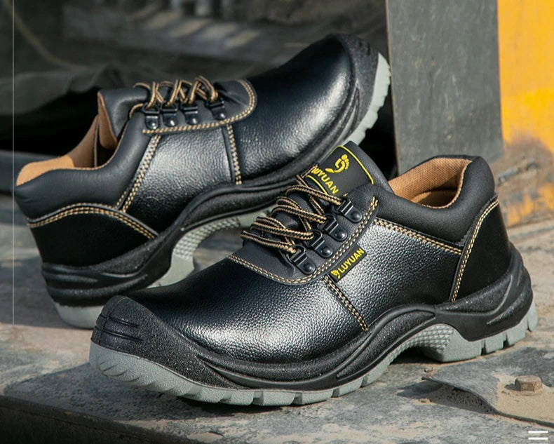 Steel Toe Shoes for Men Women Lightweight Anti-smash Steel Toe Sneakers Indestructible Work Boots Construction Safety Shoes