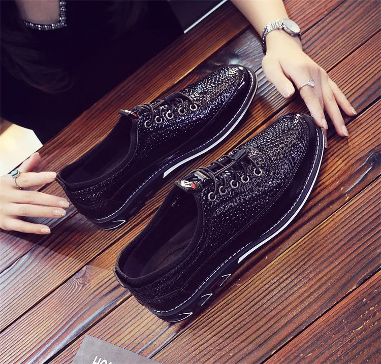 Men's Shoes Soft Bottom Soft Leather Casual Shoes New Spring Trendy Design Men's Footwear Men's Sports Shoe Zapatos Para Hombre