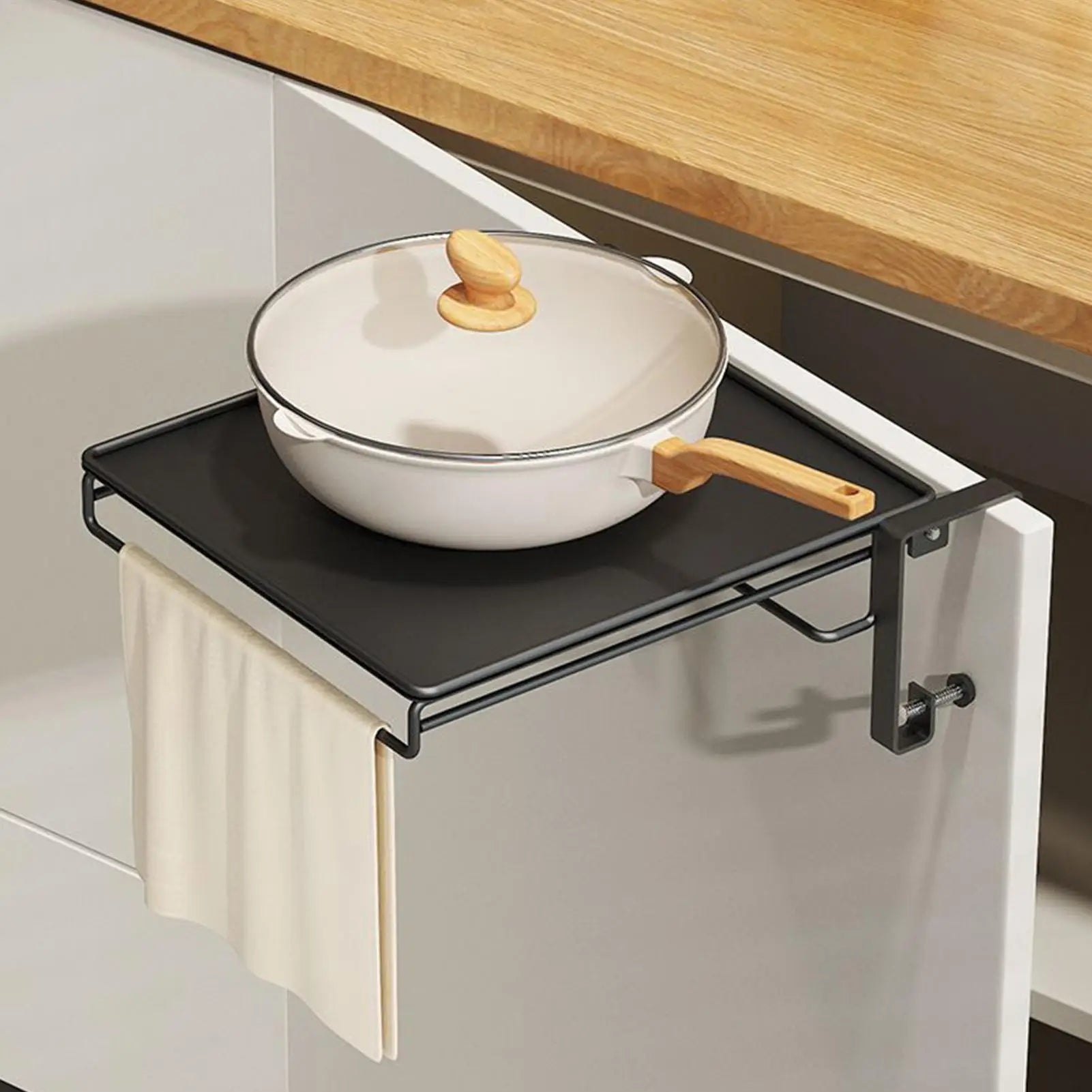 Wall Mounted Folding Table Space Saving Wall Floating Workbench Drop Leaf Table Auxiliary Desk for Kitchen Laundry Balcony RV