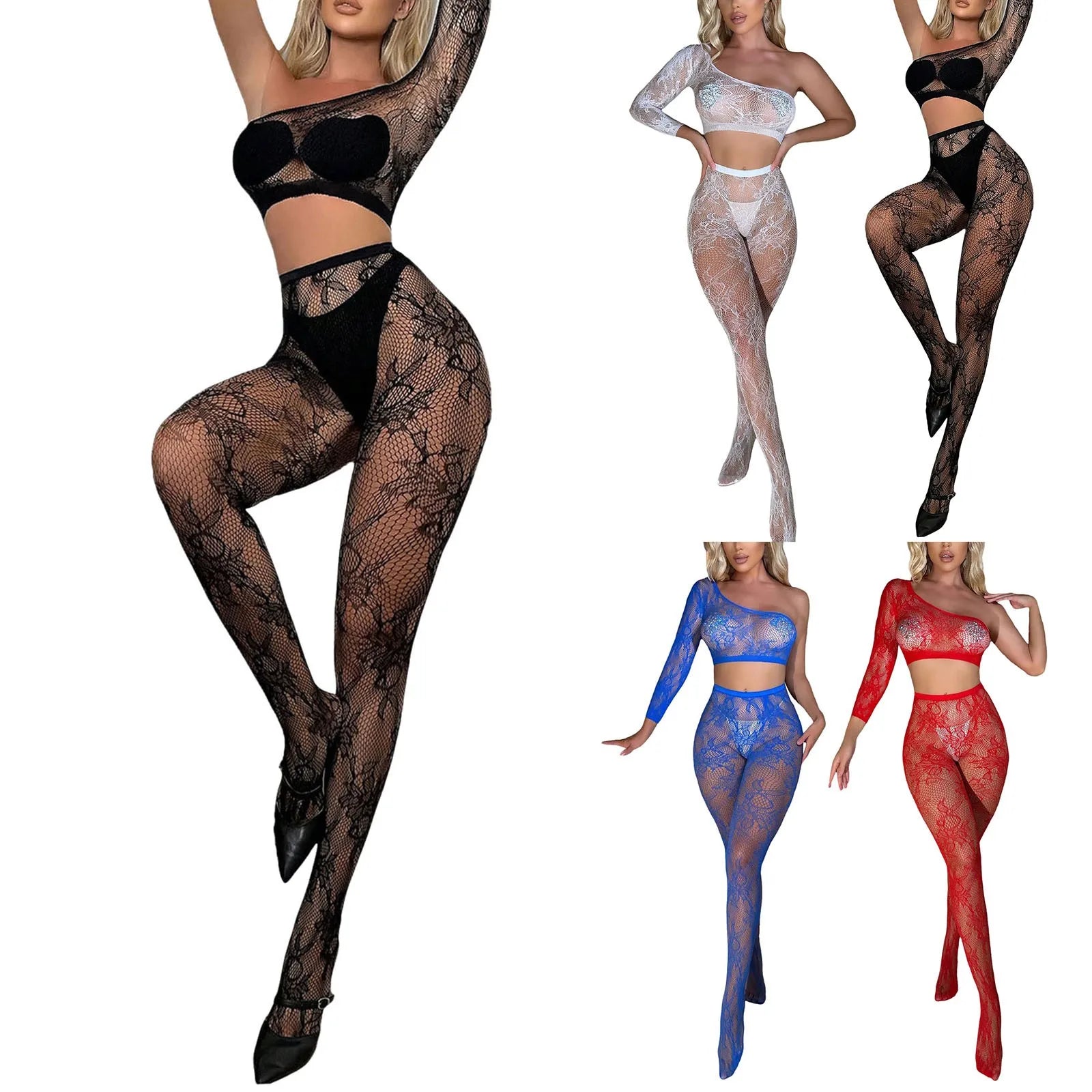 Lingerie Christmas Womens Lingerie Set Lace Bralette And Panty Set Strappy Lace Lingerie Sexy Bielizna Uwodzicielska Damska