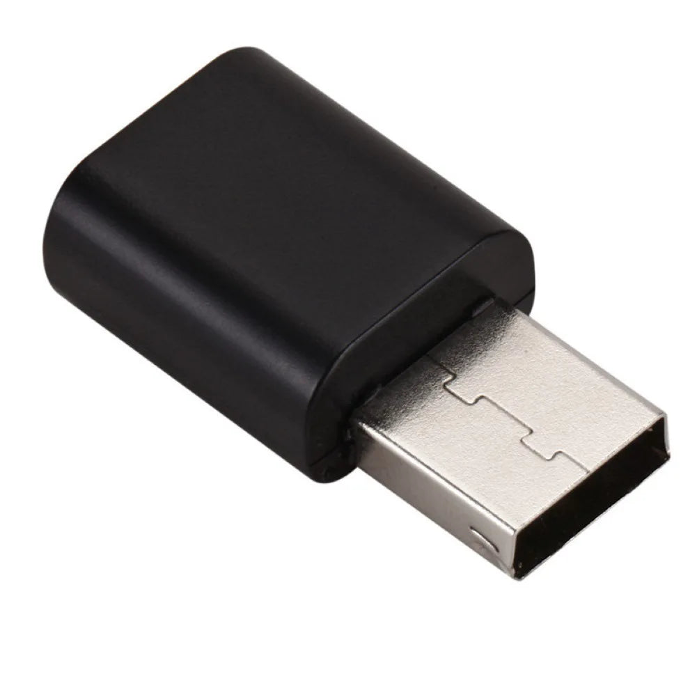 Bluetooth-compatible 5.0 Audio Receiver Dual Output AUX USB Stereo Car Hands-free Call Built-in Microphone Mic Wireless Adapter