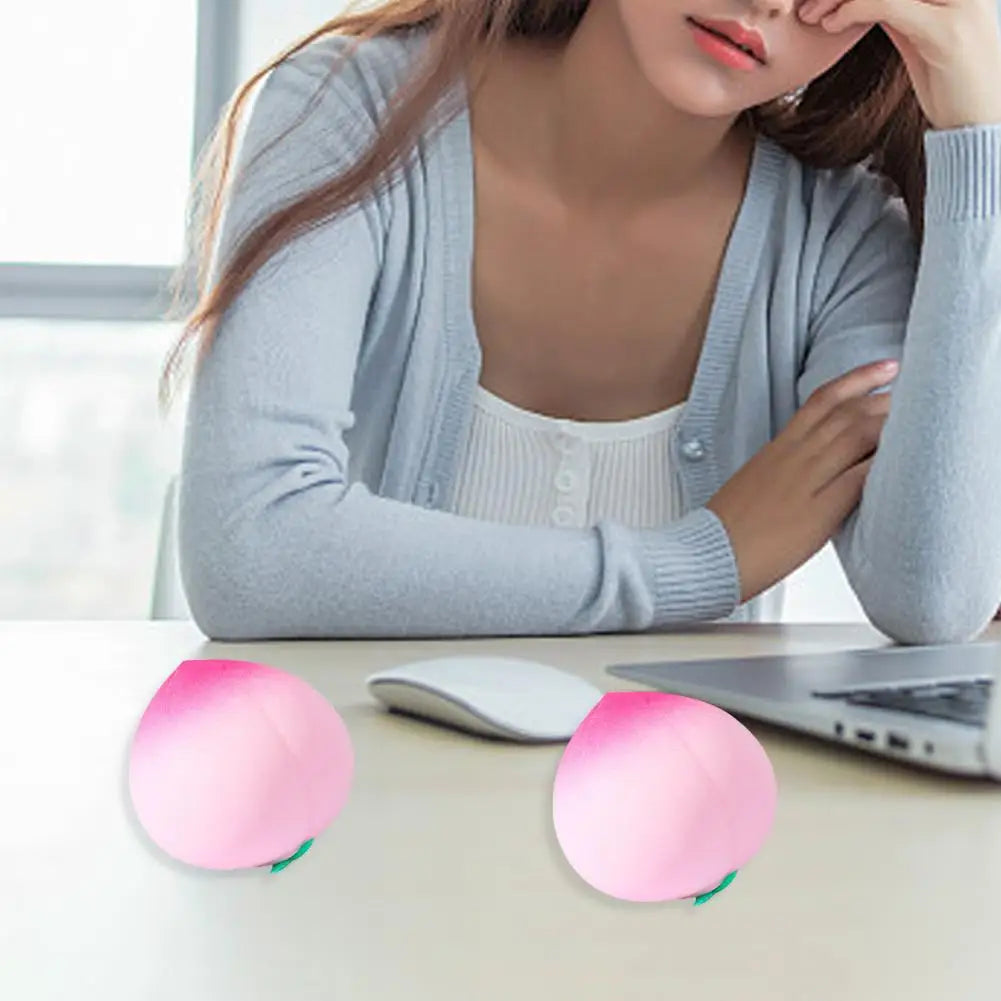 New Creative Anti Stress Peach Children's Ball Pinching Toy Gift Fidget Toy Novelty Gifts