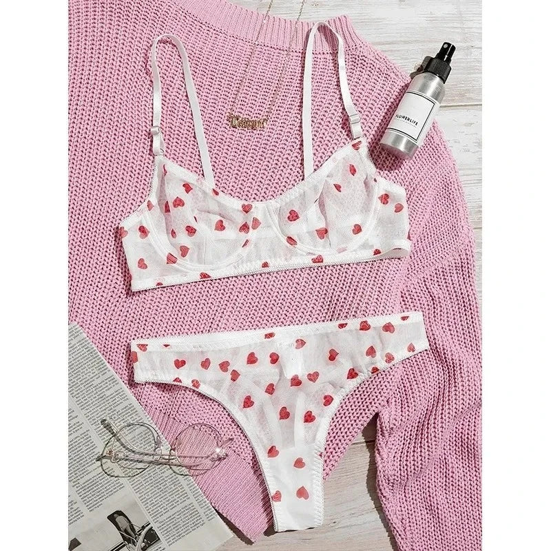 Female Lingerie Sexy Lingerie for Women Body Shorts Push-up Bra Fancy Woman Underwear Transparent Intimate Lingerie Set