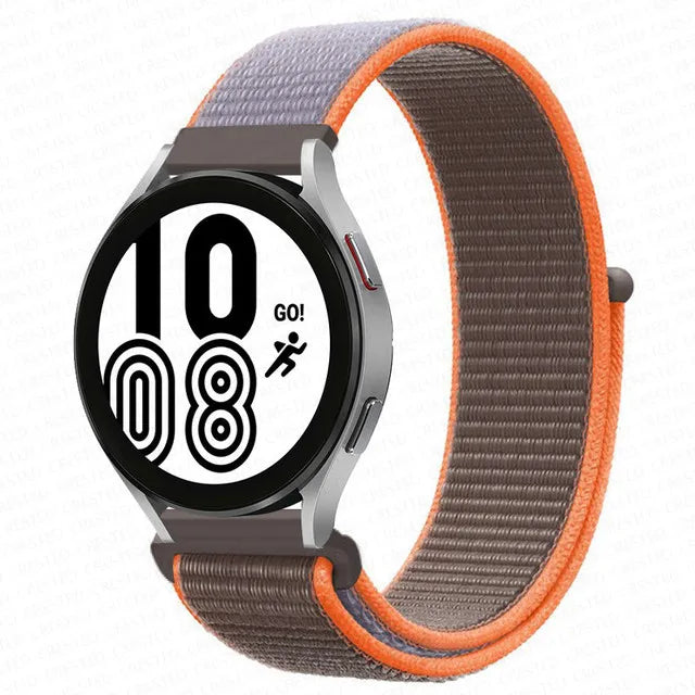 22mm 20mm Band for Samsung Galaxy Watch 7 FE 4 6 classic 5 Pro 3 active 2/correa Nylon Bracelet Huawei watch GT 2 3 pro 4 strap