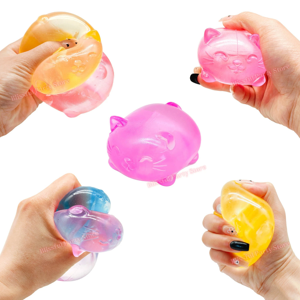 Needoh Nice Cube Sensory Stress Reliever Fidget Tool for Anxiety & Focus Desk Sensory Cube for Adults & Kids Party Favors Gifts