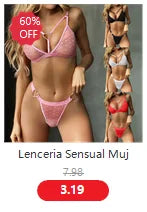 Langerie Sexy Lingerie Porno Suit Woman Lace Embroidery Underwear Women Bow Tie Push Up Bra Briefs Outfit lenceria sensual mujer