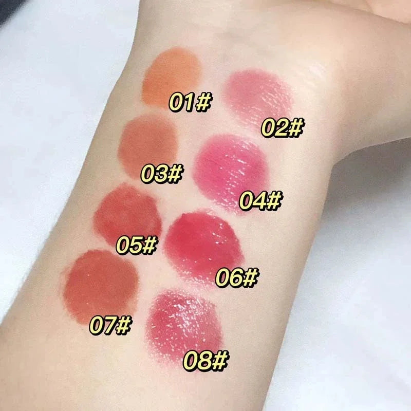 Non Transfer Lip Gloss Waterproof Long Lasting, High Shine Mirror Finish, Velvety Moisturizing Lip Stain, Natural Look Vegan Mak