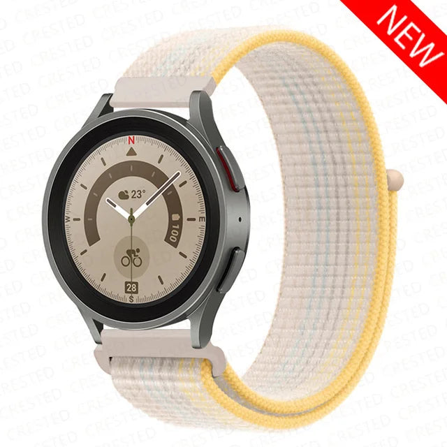 22mm 20mm Band for Samsung Galaxy Watch 7 FE 4 6 classic 5 Pro 3 active 2/correa Nylon Bracelet Huawei watch GT 2 3 pro 4 strap