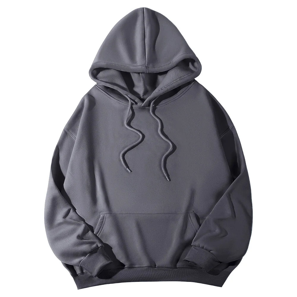 Hoodies for men and women 2026 autumn new item heavyweight American high street men's top plus size hooded pullover