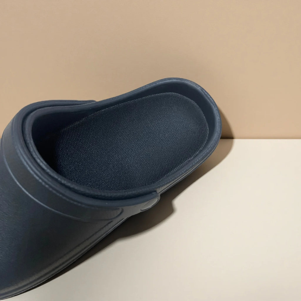 Men's Sandals with Built-In Insoles, Comfortable, Lightweight, Waterproof Chef Work Shoes, Women's Nurse Shoes, Garden Slippers