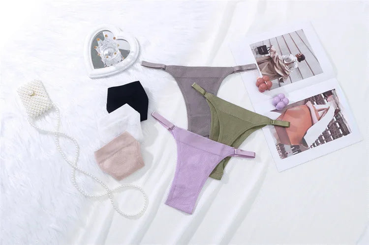 Sexy Women Bra Panties Set G-String Sports Bra Crop Top Seamless Underwear Fitness Bra Top Thongs Female Lingerie Set Intimates