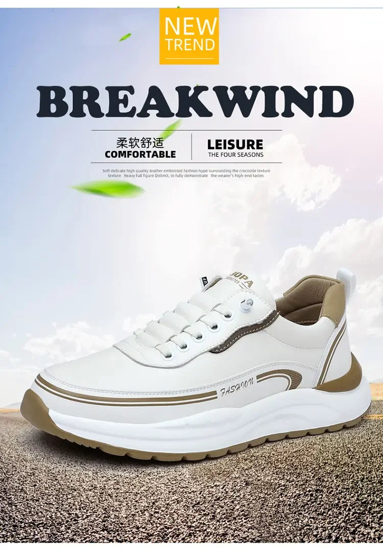 Flat shoes White Shoes Durable breathable abrasion resistance stainresistant sports leisure Soft elastic sole Support stability