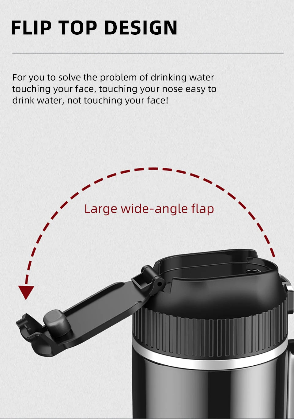 Car Thermos Cup 500ml Large Capacity 12V/24V Car Truck Universal Heating Cup Stainless Steel Car Electric Heating Cup
