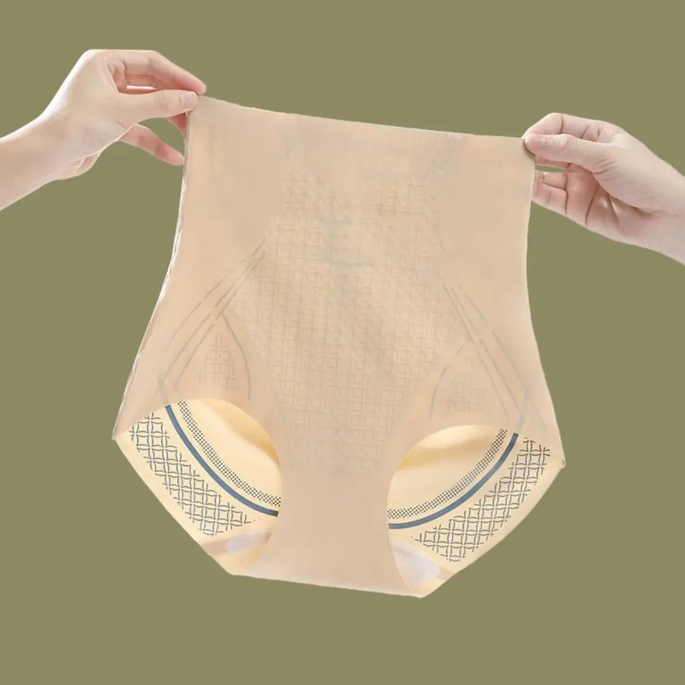 Lingerie High Waist Postpartum Body Shapers Shapewear Stripe Slimming Underpants Briefs Tummy Control Butt Lifter Briefs Ladies