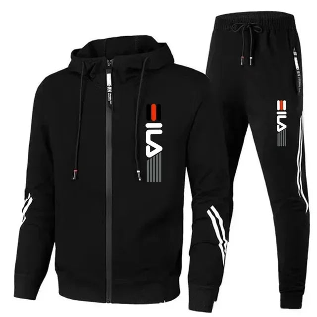 Men's Sportswear Set for Spring and Autumn 2026: Casual Sports Jacket + Sports Pants, Jogging Fashion and Stylish Sports Suit