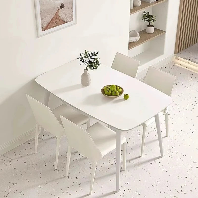 Folding Extendable Dining Table Kitchen Extending Nordic Designer Dining Table High Center Salon Mesas De Jantar Home Furniture
