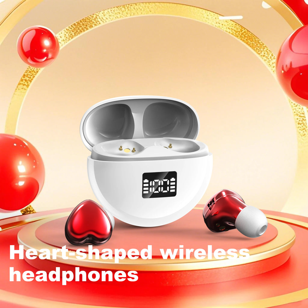 Bluetooth Headphones Pretty Wireless Earbuds Built-In Microphone And Volume Control Headphones Ideal For Sports And Music Lovers