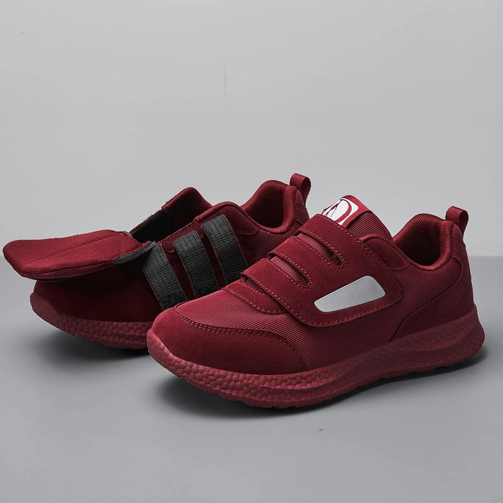 Wide Toe Sneakers Orthopedic Diabetes Shoes for Swollen Feet Hallux Valgus Bunion Support Thumb Eversion Footwear
