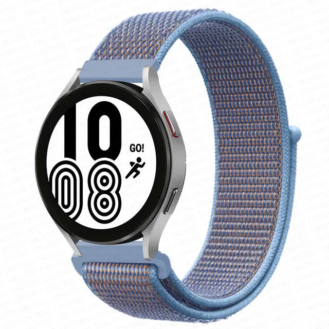 22mm 20mm Band for Samsung Galaxy Watch 7 FE 4 6 classic 5 Pro 3 active 2/correa Nylon Bracelet Huawei watch GT 2 3 pro 4 strap
