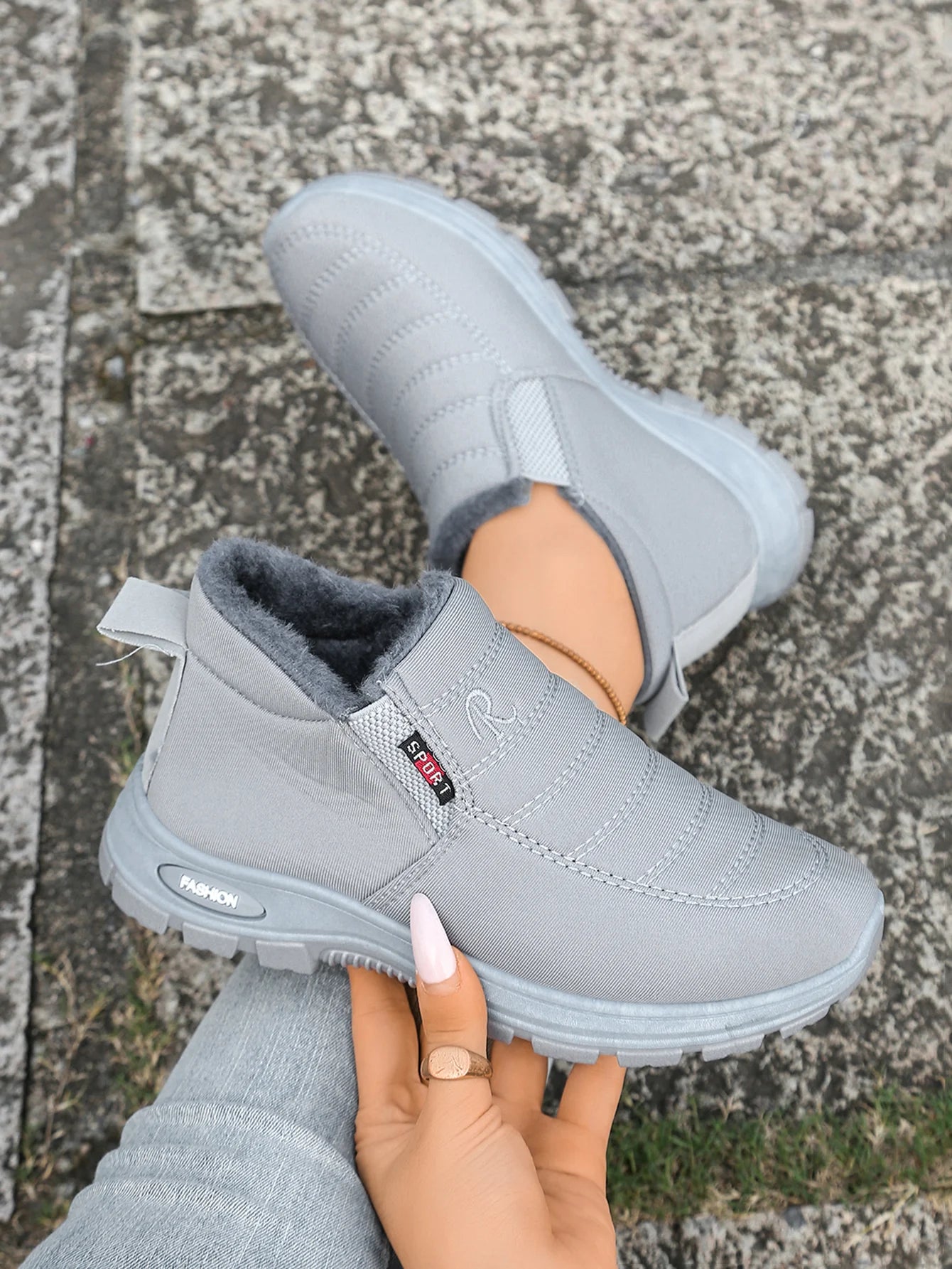 Women's shoes  Autumn witnter  Casual cotton Warm Wear Resistant Chunky Sole Affordable Free shipping