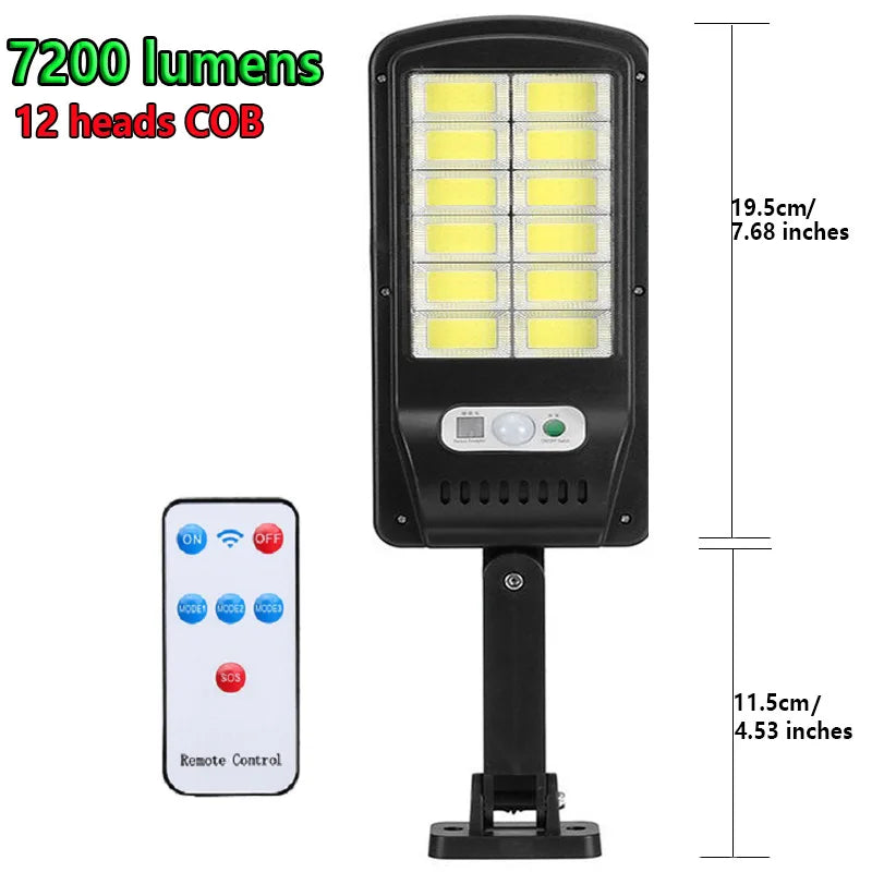 Solar LED Light Outdoor Waterproof Solar Light 3 Lighting Modes ultra bright solar street Light Garden Holiday Decorative Lights