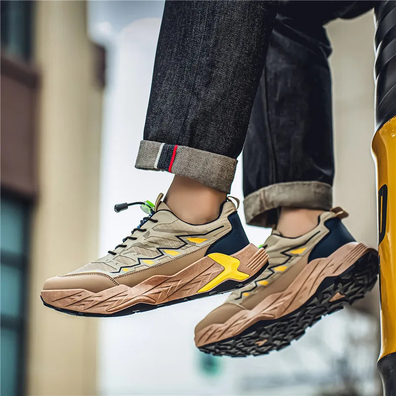Original Men's Athletics Shoes Thick Sole Non-slip Running Sports Shoes Outdoor Versatile Casual Shoes for Men Zapatos De Hombre