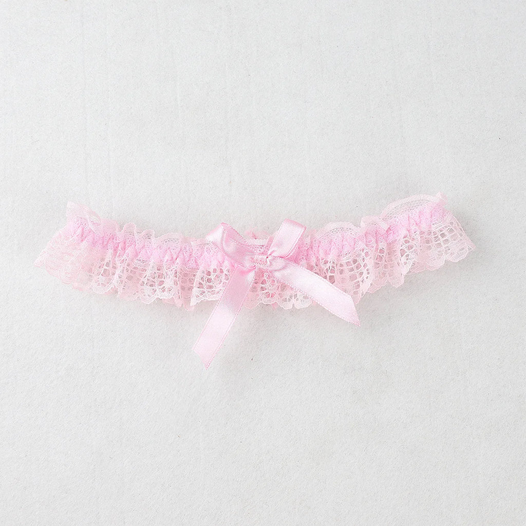 Lingerie Wedding Gift Party Bride Wedding Leg Flower Sexy Lace Elastic Leg Garter Belt With Ribbon Bow Suspender Thigh Harness
