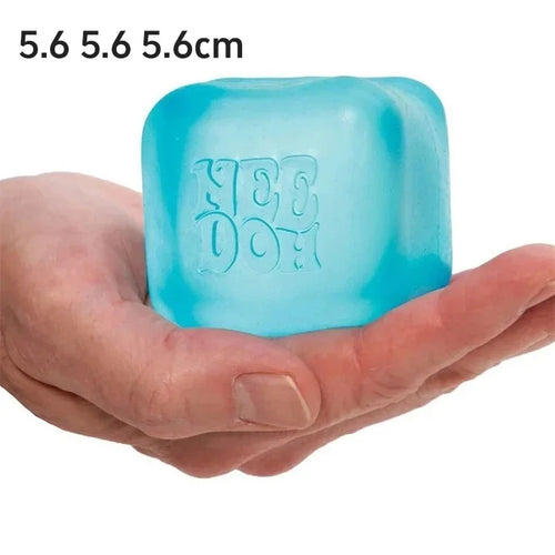 ### Needoh Nice Cube Sensory Stress Reliever Fidget Tool for Anxiety & Focus Desk Sensory Cube for Adults & Kids Solving Venting
