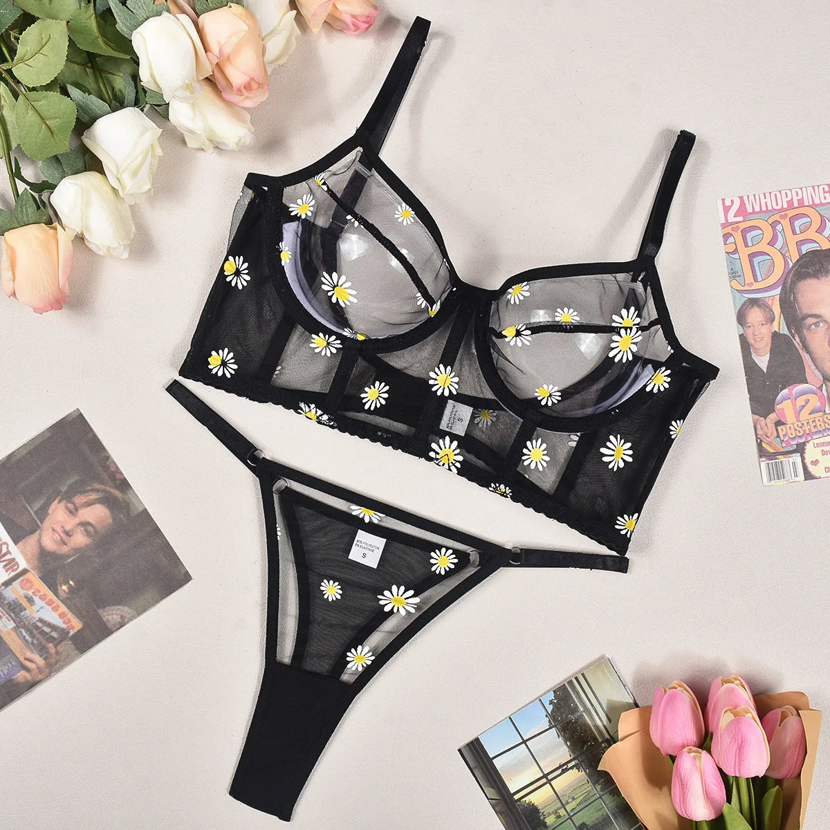 Lingeries Sexy Lingerie Super Hot Woman Clothes Sexy Female Underwear for Women Without Censorship G-string Blue Women's Set Vs