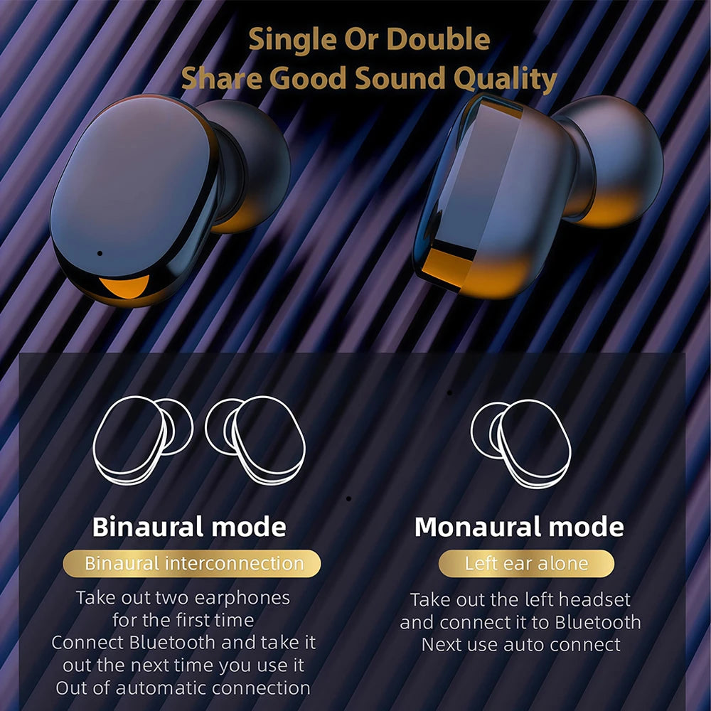 High-Quality Bluetooth Headphones - Premium Wireless Sound with Exceptional Comfort and Long Battery Life - Perfect for Music, C