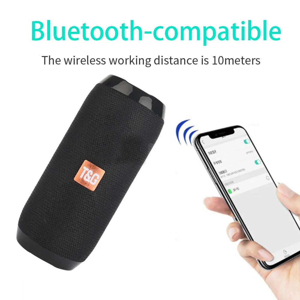 Wireless Bluetooth Speaker Portable Blutooth Radio FM Subwoofer Music Sound Box For Blootooth Audio Hand Free Baffe Caixa De Som