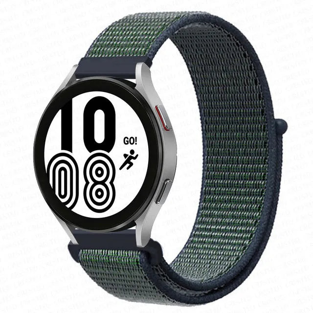 22mm 20mm Band for Samsung Galaxy Watch 7 FE 4 6 classic 5 Pro 3 active 2/correa Nylon Bracelet Huawei watch GT 2 3 pro 4 strap